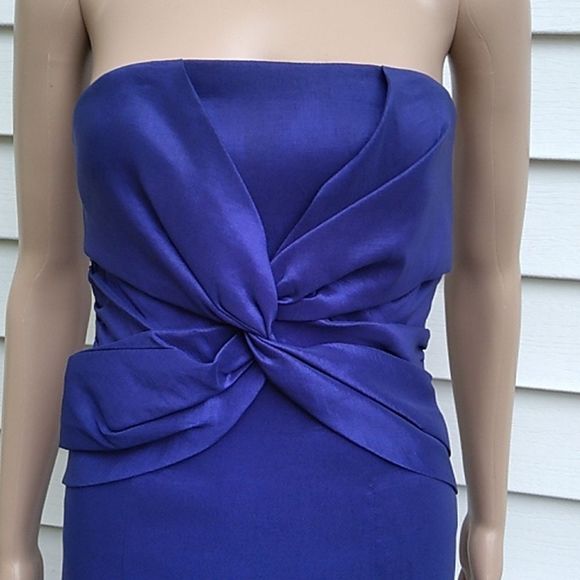 Jessica McClintock strapless long gown for prom or any special occasion. - Picture 3 of 11
